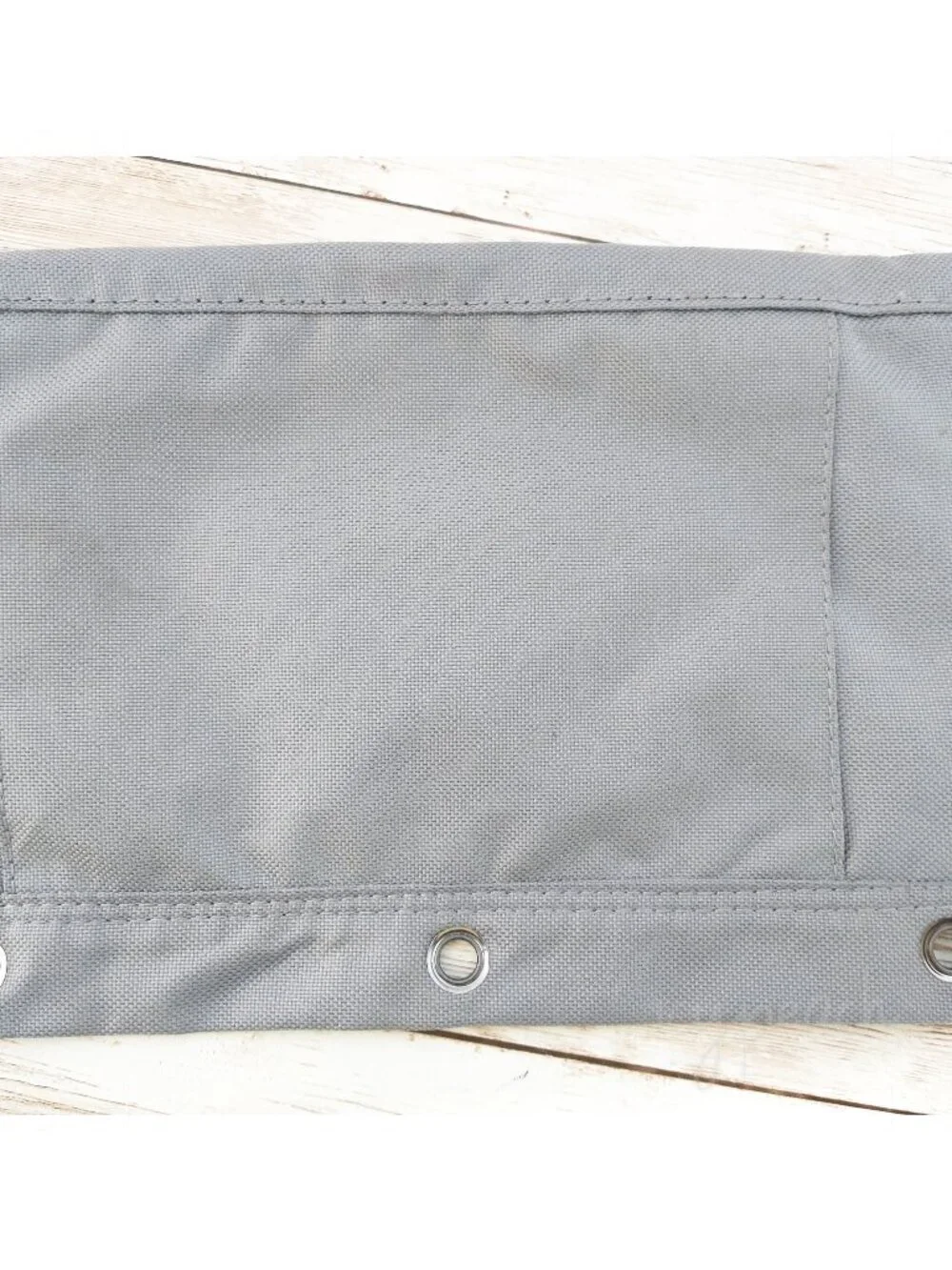 Staples 3-Ring Zipper Pouch Gray Binder Accessory Pencil Case Organizational